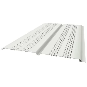 14″ x 12′ Two Panel Vented Steel 26-Gauge