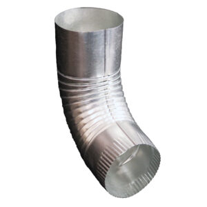 4″ Round Galvanized Steel Elbow 90° Custom